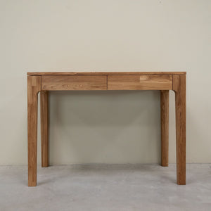 Bureau console en bois massif de chêne Axel I - NordicStory