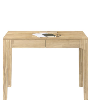 Bureau console en bois massif de chêne Axel I - NordicStory