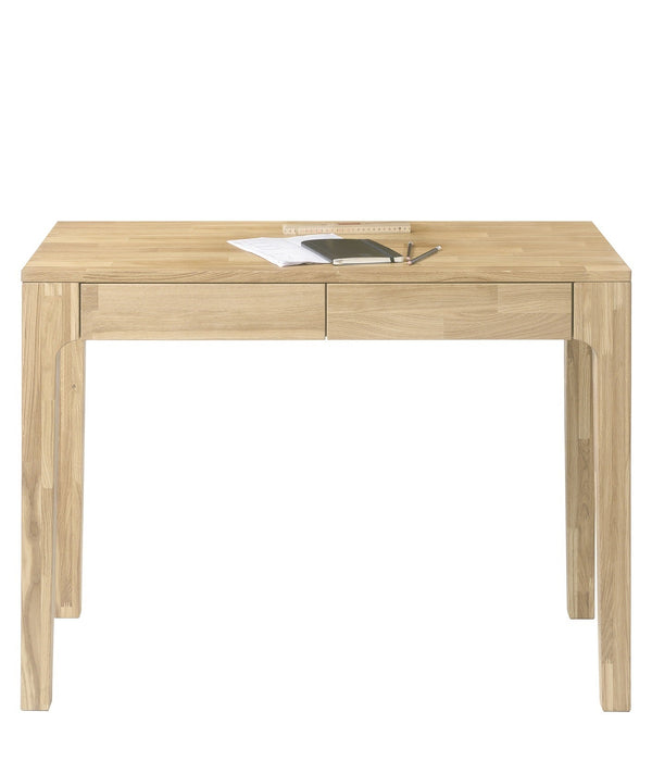 Bureau console en bois massif de chêne Axel I - NordicStory