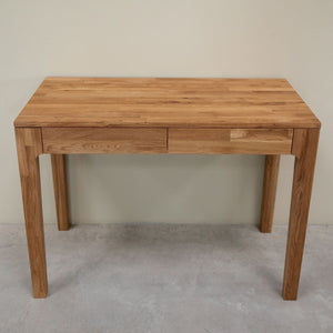 Bureau console en bois massif de chêne Axel I - NordicStory