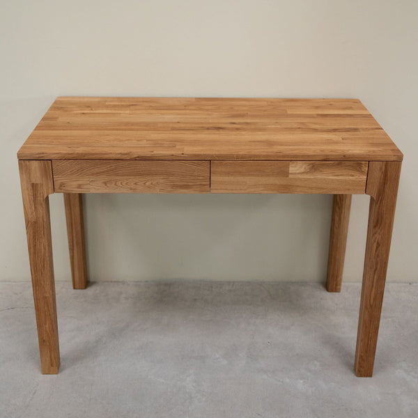 Bureau console en bois massif de chêne Axel I - NordicStory