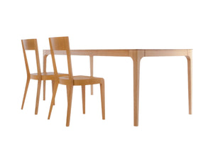 Table à manger fixe en bois massif CREATIV - KARPIS