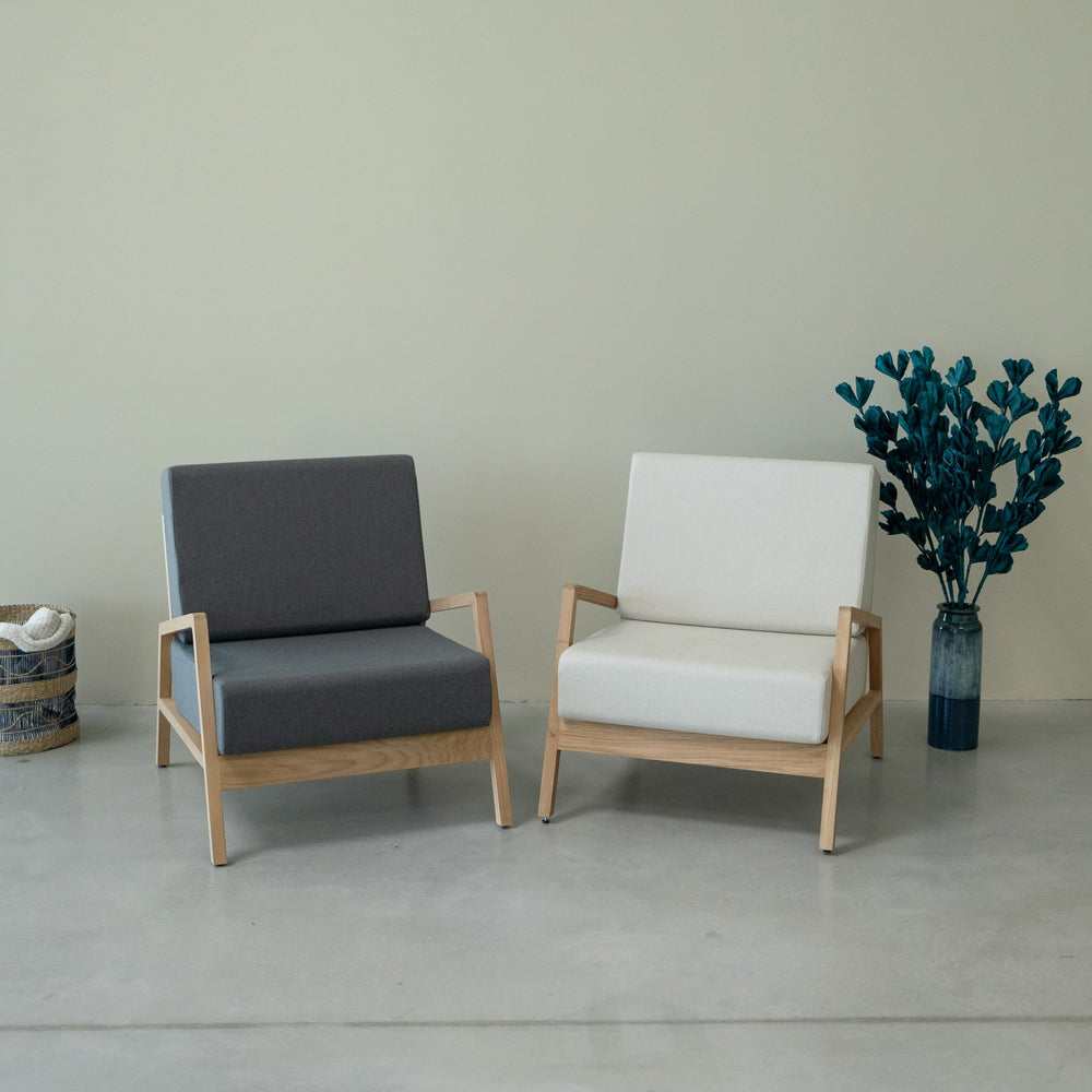 Fauteuil en bois massif de chêne Suède - NordicStory