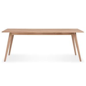 Table à manger fixe en bois massif Suède - NordicStory