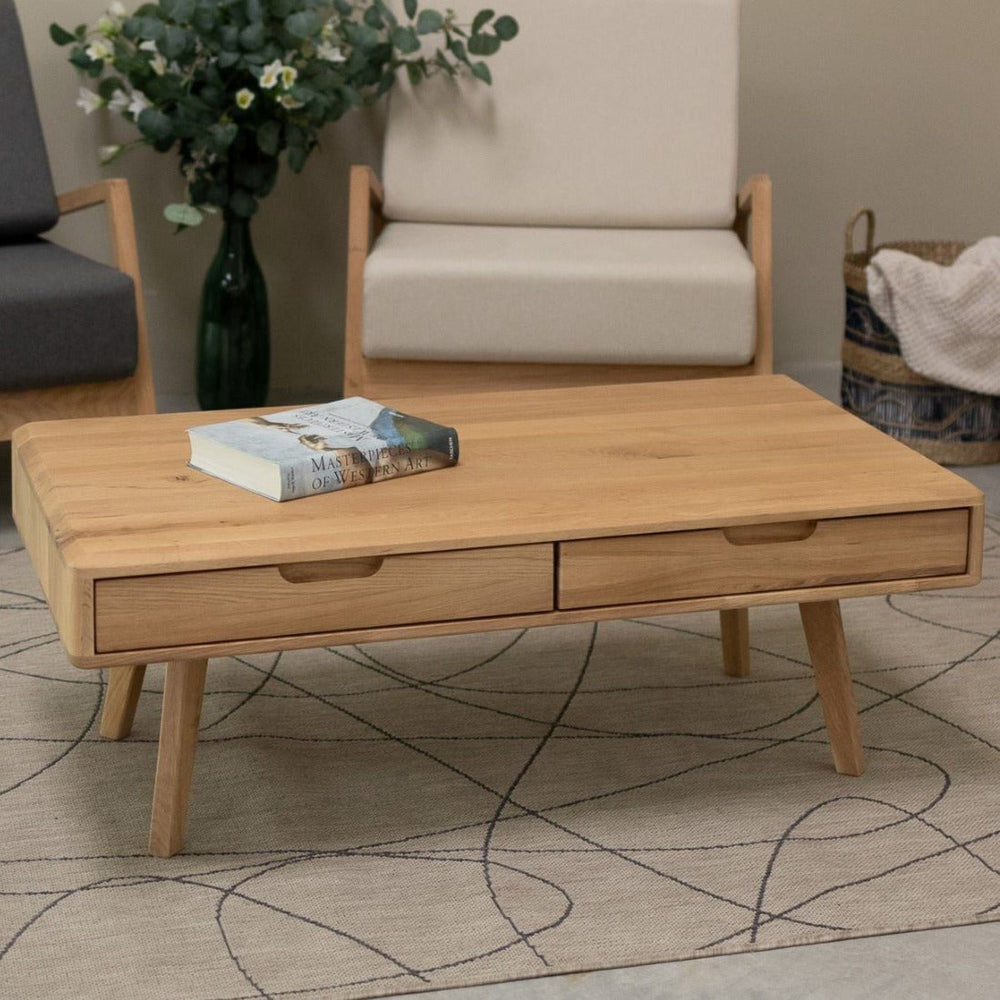 Table basse en bois massif Suède – NordicStory