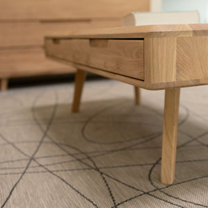 Table basse en bois massif Suède – NordicStory