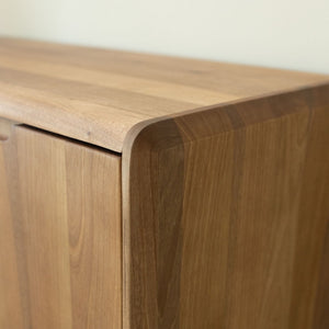 Buffet commode 3 portes en bois massif Suède 3 – NordicStory