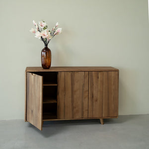 Buffet commode 3 portes en bois massif Suède 3 – NordicStory