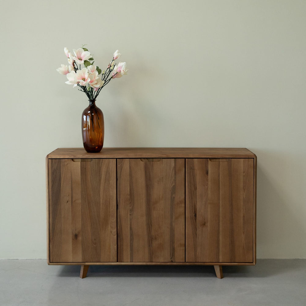 Buffet commode 3 portes en bois massif Suède 3 – NordicStory