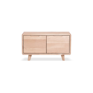 Banc avec rangements en bois massif Suède - NordicStory