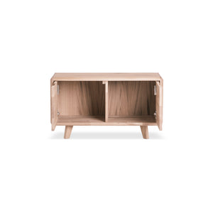 Banc avec rangements en bois massif Suède - NordicStory