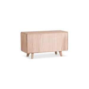 Banc avec rangements en bois massif Suède - NordicStory