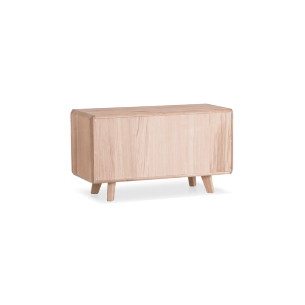 Banc avec rangements en bois massif Suède - NordicStory