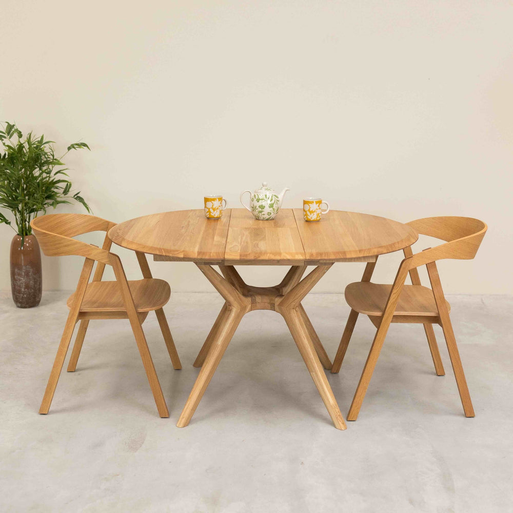 Chaise en bois massif de chêne Knut – Lot de 2 ou 4 chaises - NordicStory