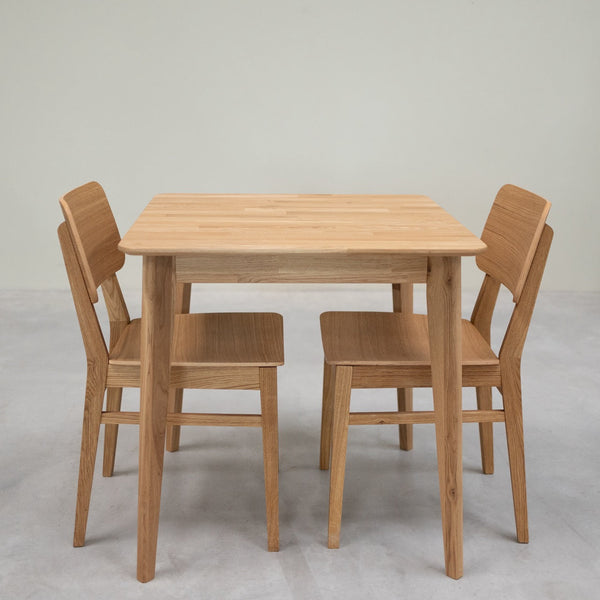 Chaise en bois massif de chêne Kodama - Lot de 2 ou 4 chaises - NordicStory