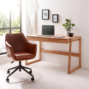Bureau en bois massif de chêne Eric - NordicStory