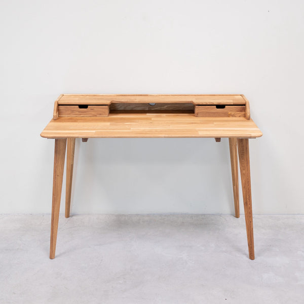 Bureau en bois massif de chêne Ana - NordicStory
