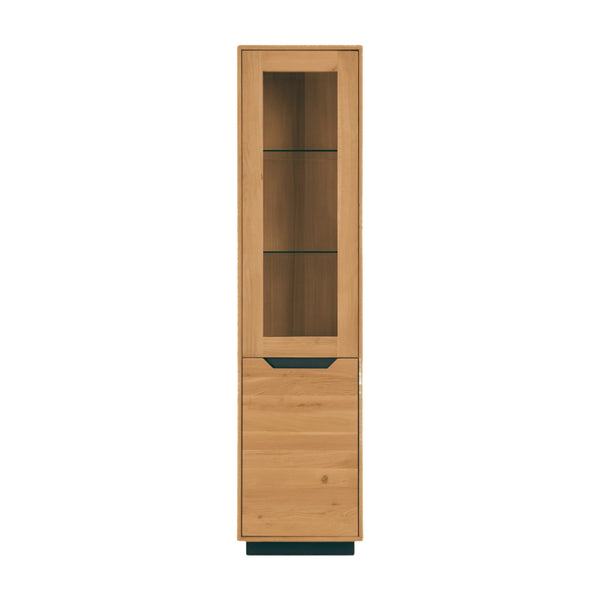 Vitrine en bois massif de chêne Bremen 1 - NordicStory