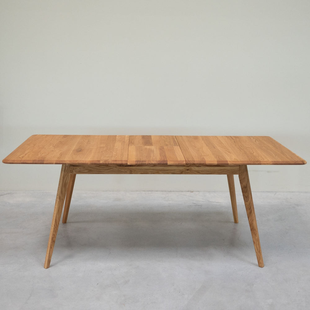 Table à manger extensible en bois massif de chêne Genève - NordicStory