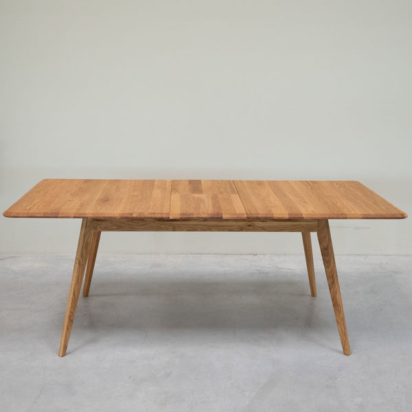 Table à manger extensible en bois massif de chêne Genève - NordicStory