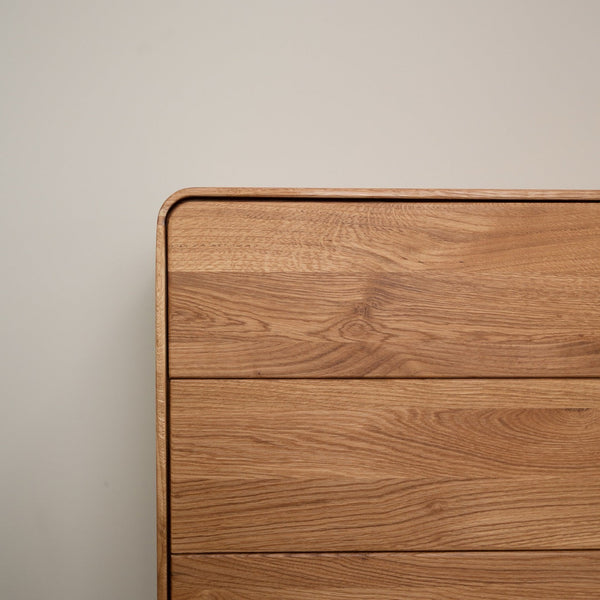 Commode en bois massif de chêne Genève 3 - NordicStory