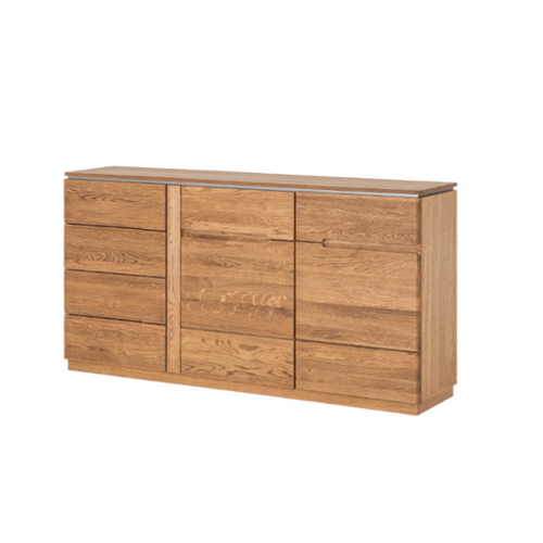 Buffet en bois de chêne Monténégro 45 - LoftStory