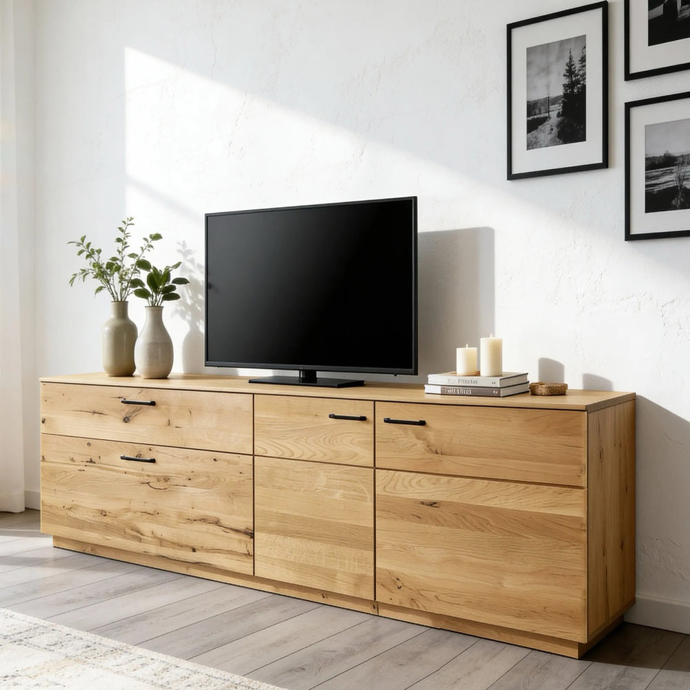 Buffet en bois massif de chêne Arvik 1 - NordicStory