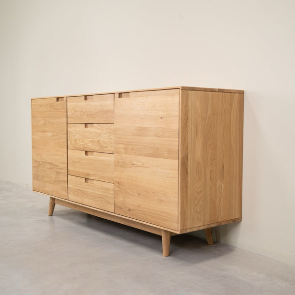 Buffet en bois massif de chêne Escandi Atelier - NordicStory