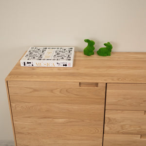 Buffet en bois massif de chêne Escandi Atelier - NordicStory