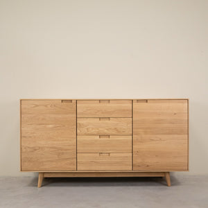 Buffet en bois massif de chêne Escandi Atelier - NordicStory