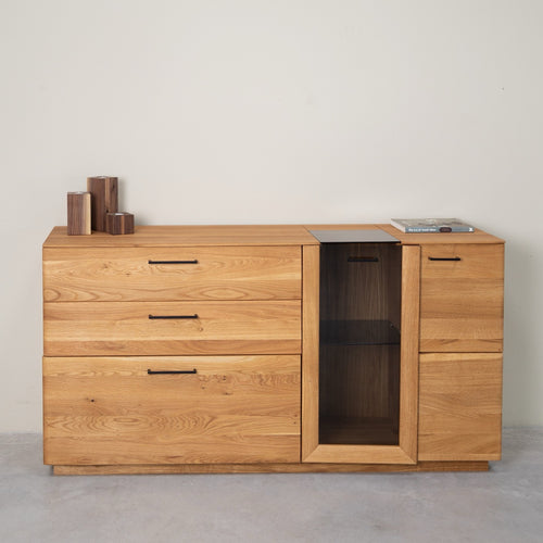 Buffet en bois massif de chêne Arvik 4 - NordicStory