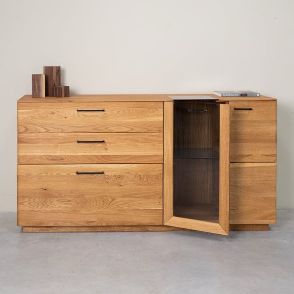 Buffet en bois massif de chêne Arvik 4 - NordicStory