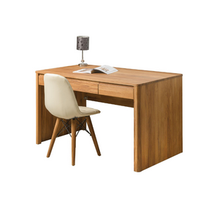 Bureau en bois massif de chêne Elsa – 140 x 75 x 78 cm - NordicStory