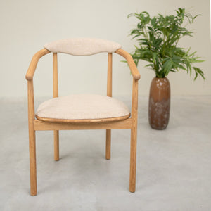 Chaise en bois massif de chêne