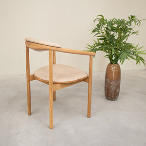 Chaise en bois massif de chêne