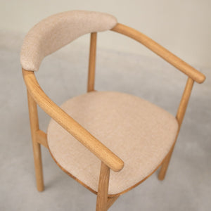 Chaise en bois massif de chêne