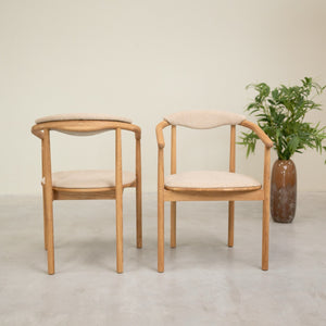 Chaise en bois massif de chêne