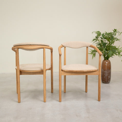 Chaise en bois massif de chêne