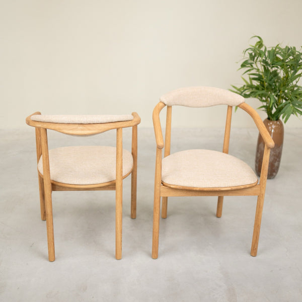 Chaise en bois massif de chêne