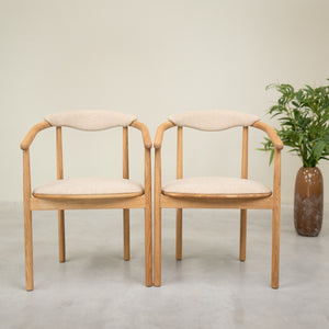 Chaise en bois massif de chêne