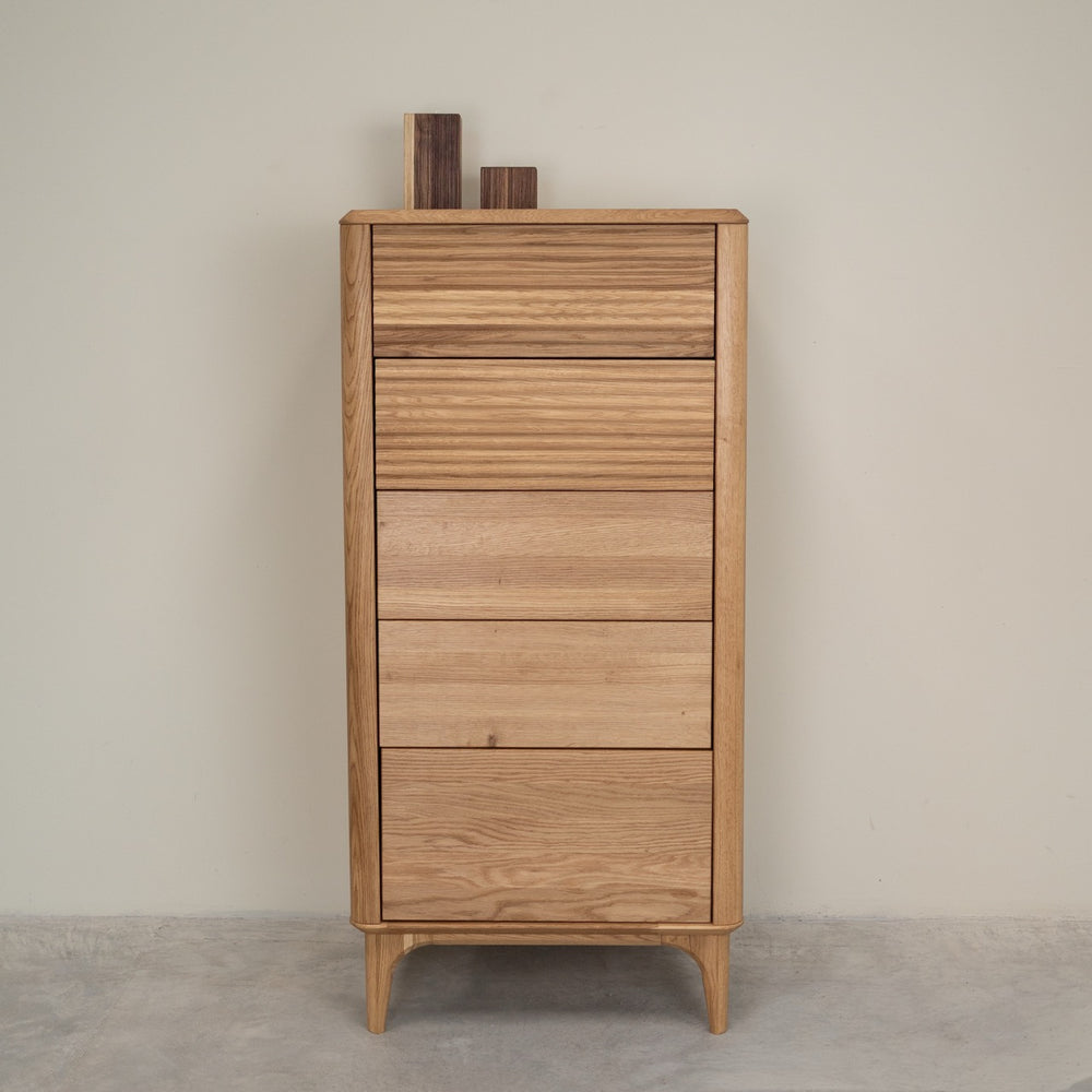 Chiffonnier en bois massif de chêne Oxford 5.1 - NordicStory