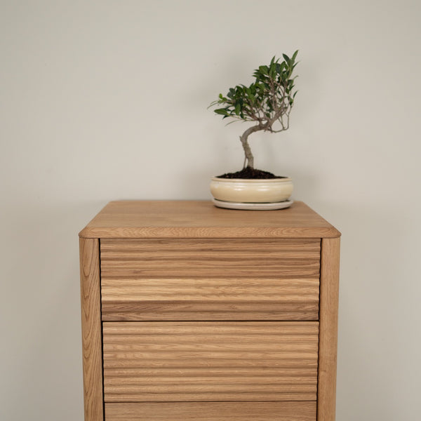 Chiffonnier en bois massif de chêne Oxford 5.1 - NordicStory