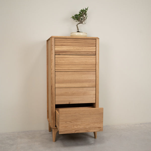 Chiffonnier en bois massif de chêne Oxford 5.1 - NordicStory