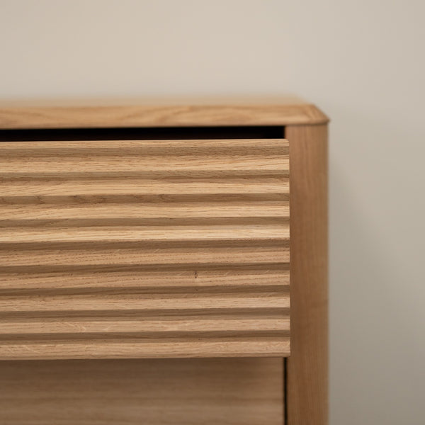 Chiffonnier en bois massif de chêne Oxford 5.1 - NordicStory