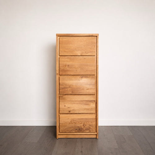Chiffonnier en bois massif de chêne Oregon - NordicStory