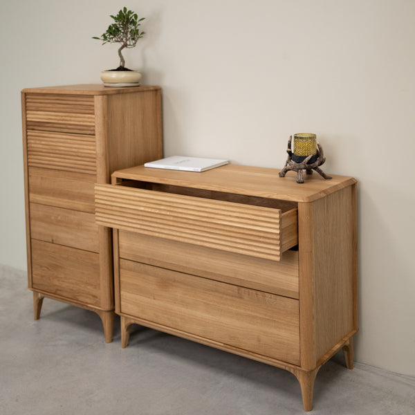 Commode en bois massif de chêne Oxford 3.1 - NordicStory