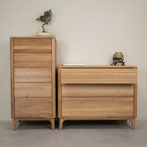 Commode en bois massif de chêne Oxford 3.1 - NordicStory