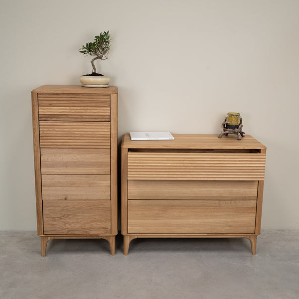 Commode en bois massif de chêne Oxford 3.1 - NordicStory