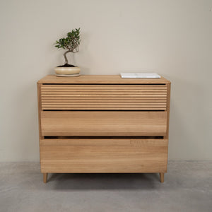 Commode en bois massif de chêne Oxford 3.1 - NordicStory