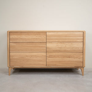 Commode en bois massif de chêne Oxford 6.2 - NordicStory